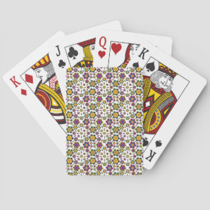 Jeu De Cartes Arrière - plan de design de style vintage Paisley
