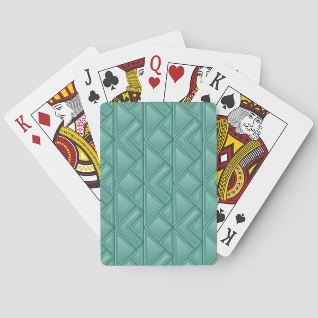 Jeu De Cartes Arrière - plan de mosaïque (dos)