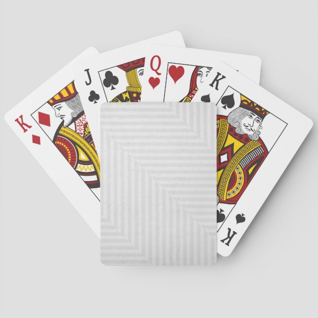 Jeu De Cartes Arrière - plan de papier de motif rayé (dos)
