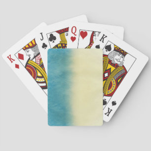 Jeu De Cartes Arrière - plan - Papier Aquarelle Texture