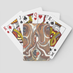 Jeu De Cartes Art Abstrait africain