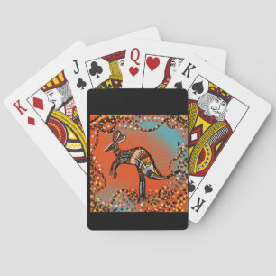 JEU DE CARTES ART AUSTRALIEN
