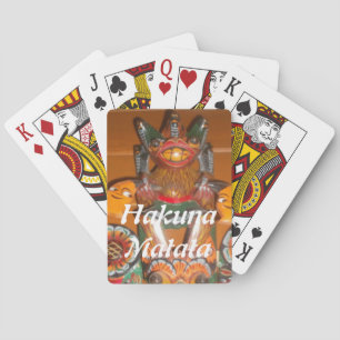 Jeu De Cartes Art Culturel Unique - Design Sri-Lankais/Indonésie