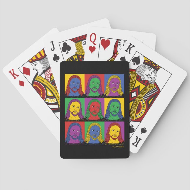 Jeu De Cartes Art de bruit Jésus (dos)