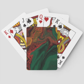 Jeu De Cartes art de couleur vibratoire