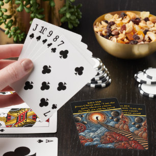 Jeu De Cartes Art inspiré par John 10:9