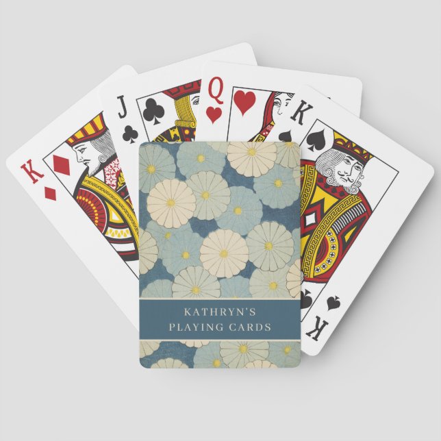 Jeu De Cartes Art japonais vintage (dos)