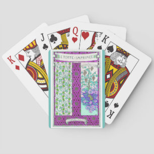 Jeu De Cartes Art nouveau joseph binet Vigne florale