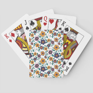 Jeu De Cartes Art populaire des années 70 Ditzy Retro Daisy dans