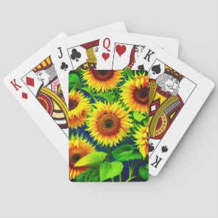 Jeu De Cartes Art tournesol