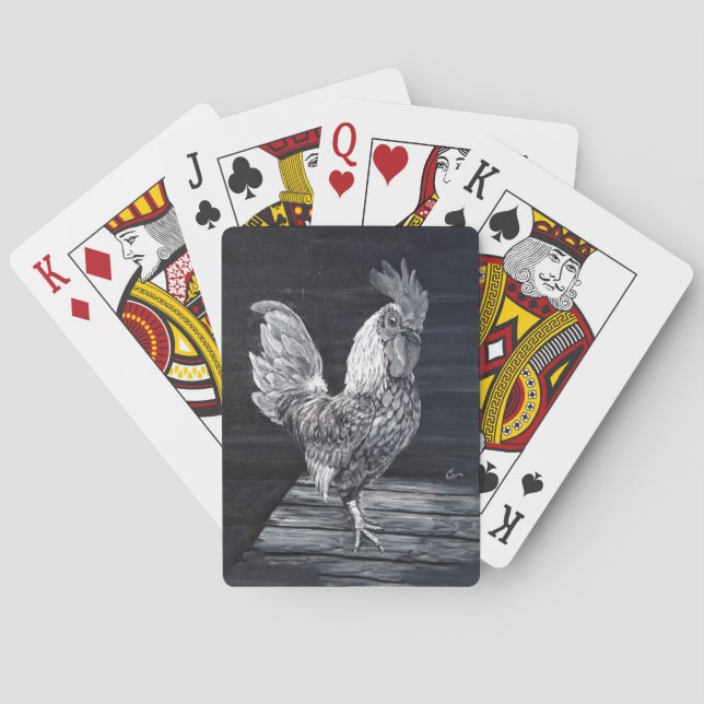 Jeu De Cartes Artie des cartes de jeu de poulet (dos)