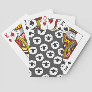 Jeu De Cartes Artisanat de l'amour des fibres de mouton