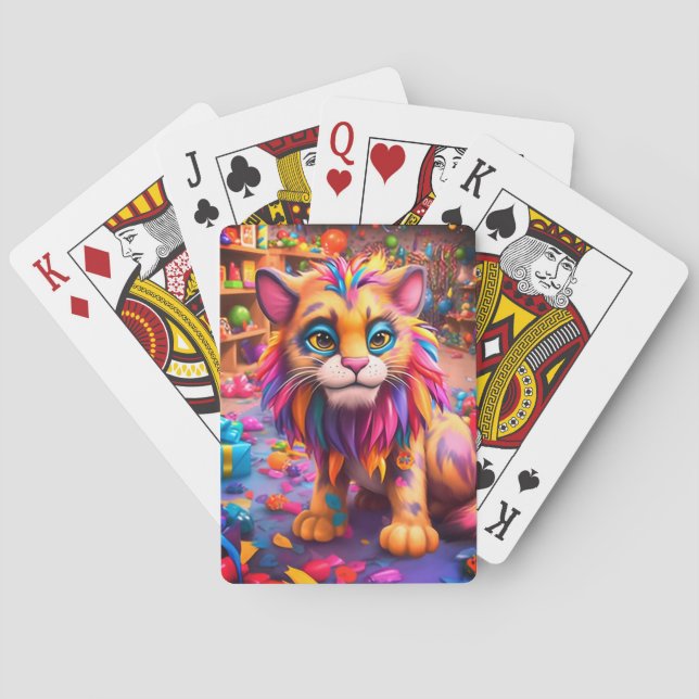 Jeu De Cartes Artsy Cat (dos)