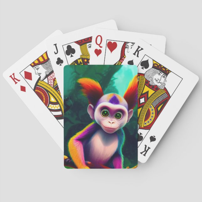 Jeu De Cartes Artsy Monkey (dos)