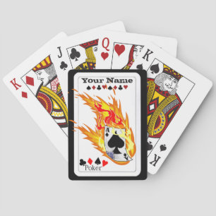Jeu De Cartes As de pique personnalisé