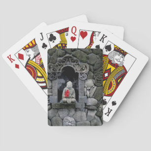 Jeu De Cartes Asie, Indonésie, Bali. Un sanctuaire de Bouddha
