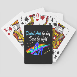 JEU DE CARTES ASST DENTAIRE PAR JOUR, DIVA PAR NUIT