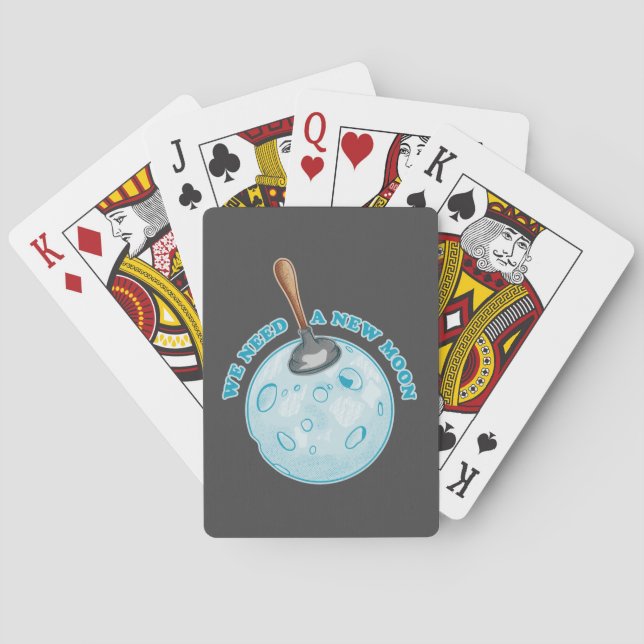Jeu De Cartes Astrologie de la nouvelle lune (dos)