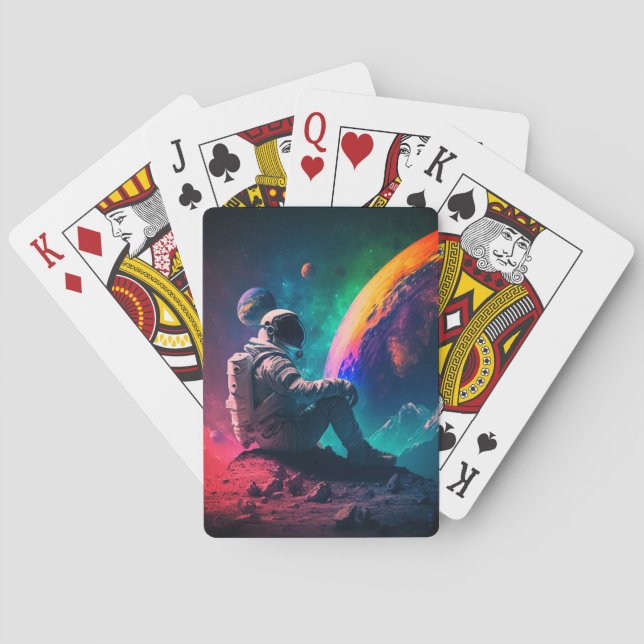 Jeu De Cartes Astronaut (dos)