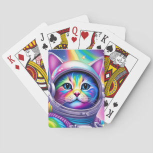 Jeu De Cartes Astronaut de chat - Jouer aux cartes