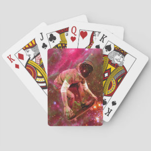 Jeu De Cartes Astronaute skateboard