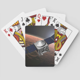Jeu De Cartes Atmosphère Mars Et Mission D'Évolution Volatile.