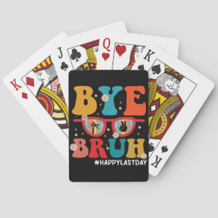 Jeu De Cartes Au revoir prof Frère Joyeux Dernier Jour d'École É