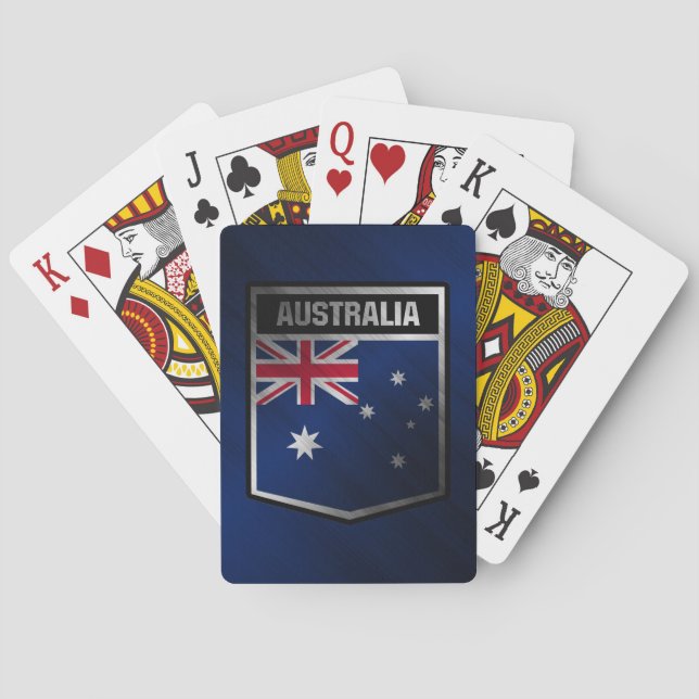 Jeu De Cartes Australie (dos)