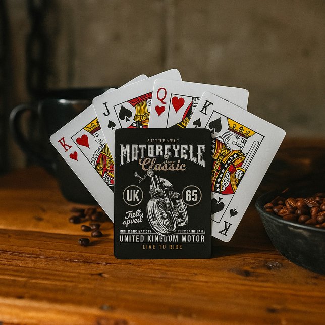 Jeu De Cartes Authentique Motorcycle Classic (Créateur téléchargé)