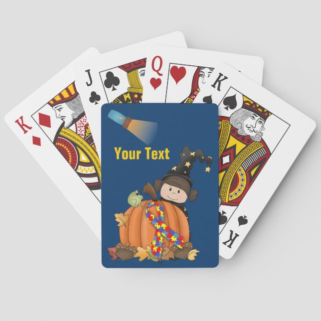 Jeu De Cartes Autism Cool Kid Deck Standard Jouer Cartes (dos)