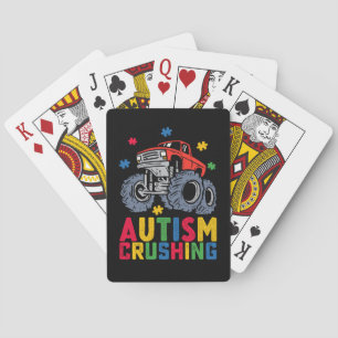 Jeu De Cartes Autisme écrasant Monster Truck Sensibilisation Gar