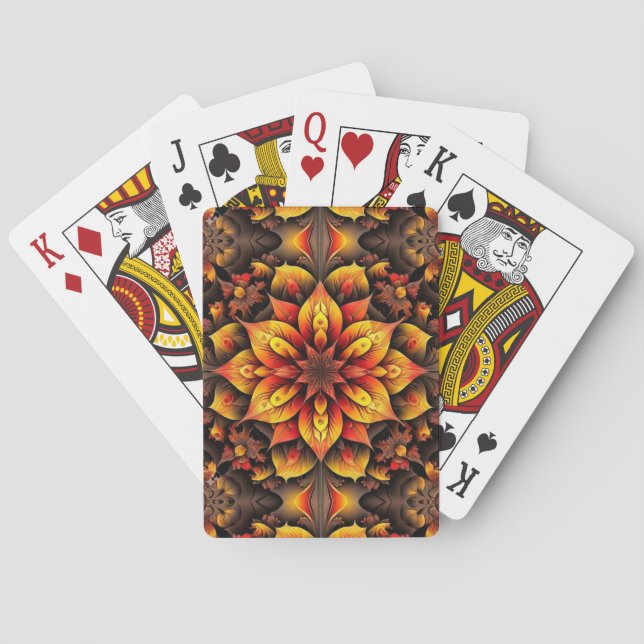Jeu De Cartes Automne A.I. - Cartes De Jeu Classiques (dos)