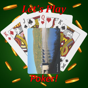 Jeu De Cartes Automne au barrage Pittoresque de Pennsylvanie Kin