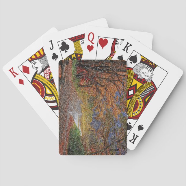 Jeu De Cartes Automne Jouer aux cartes (dos)