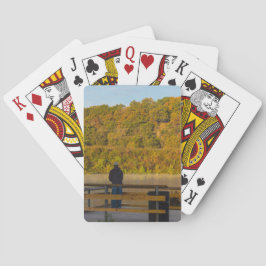 Jeu De Cartes Automne Pêche Lac Springfield