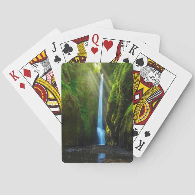 Jeu De Cartes Automnes d'Oneonta (dos)