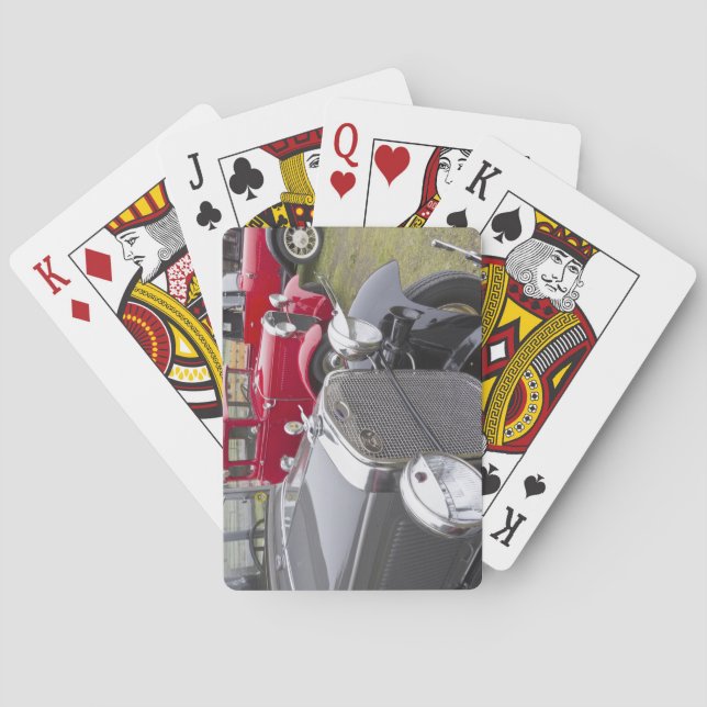 Jeu De Cartes Automobiles antiques de Ford (dos)