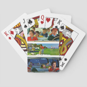 Jeu De Cartes Avant, pendant et après le pique-nique