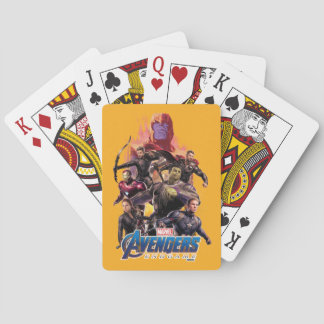 Jeu De Cartes Avengers : Fin | Thanos & Avengers Run Graphic