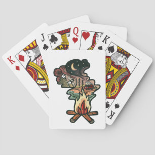 Jeu De Cartes Aventure de nuit au feu de camp