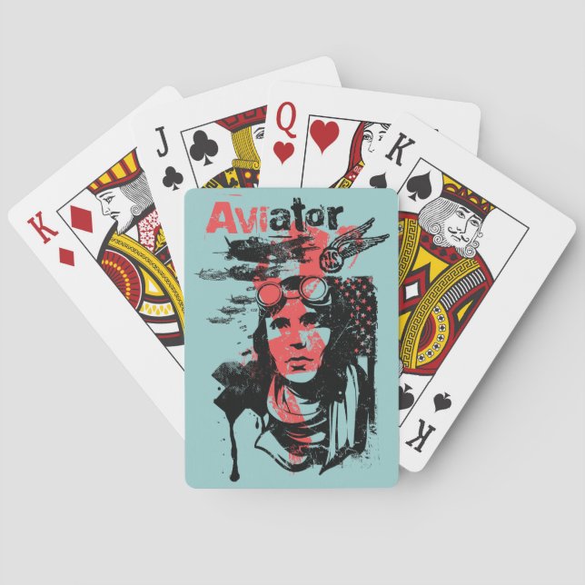Jeu De Cartes Aviateur (dos)