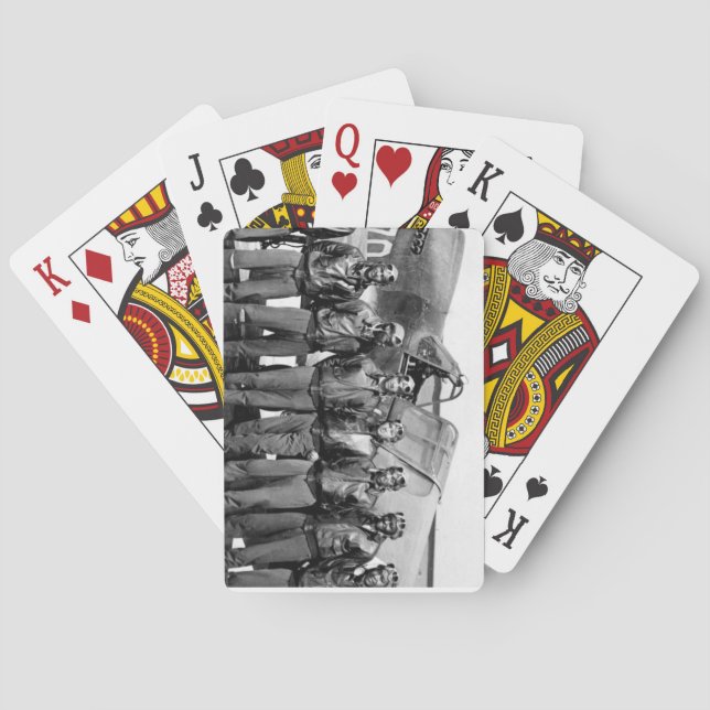 Jeu De Cartes Avion de Tuskegee (dos)