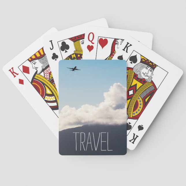 Jeu De Cartes Avion de voyage (dos)