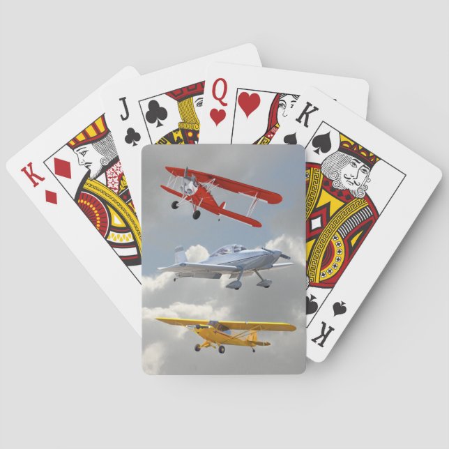 JEU DE CARTES AVIONS (dos)