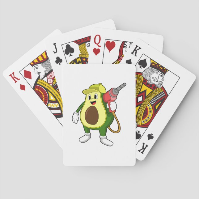 Jeu De Cartes Avocado en tant que artisan avec exercices (dos)