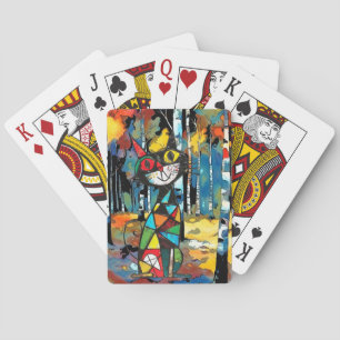 Jeu De Cartes Avoir Une Journée Abstraite Kinda