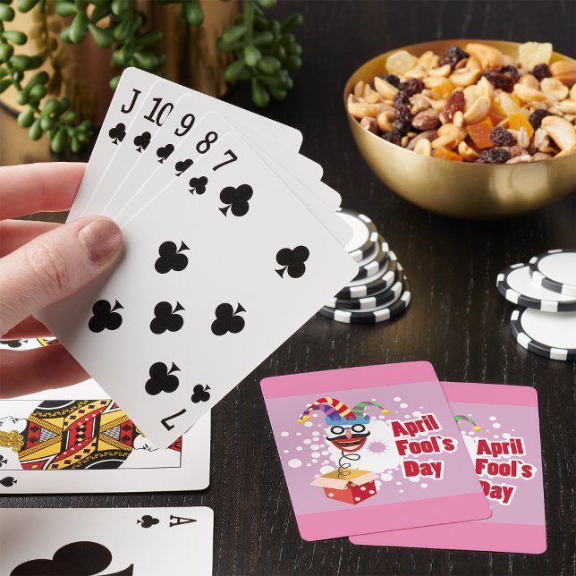 Jeu De Cartes Avril Fools Day Jouer des cartes (Créateur téléchargé)
