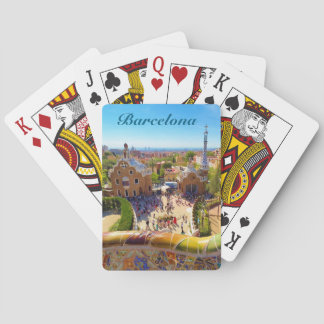 Jeu De Cartes Bacelona Park Guell, Classic Playing Cards