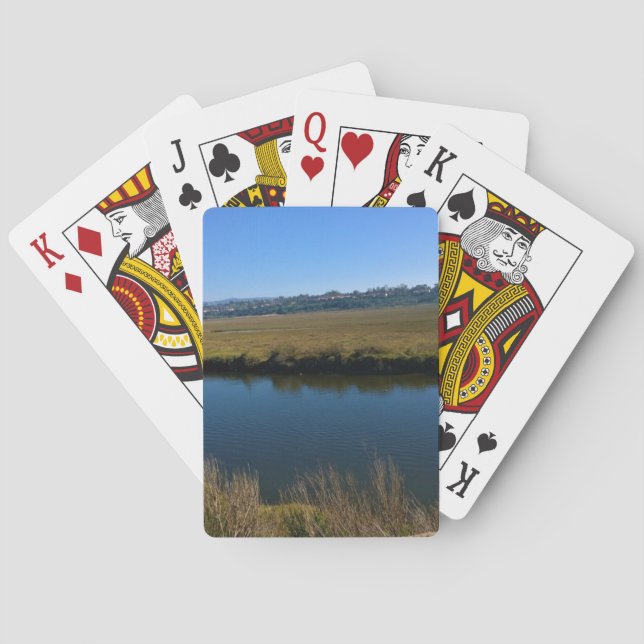 Jeu De Cartes Back Bay, Newport Beach, Californie (dos)