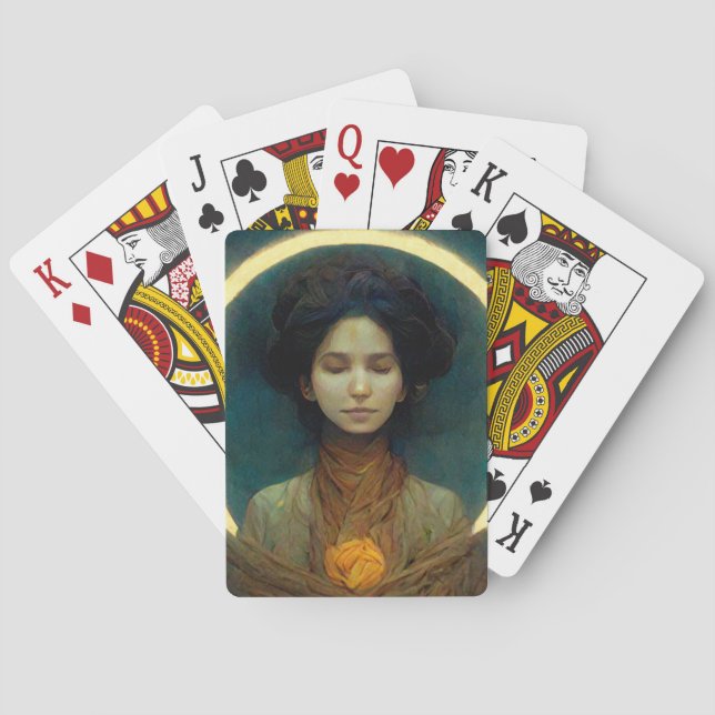 Jeu De Cartes Bague De Lumière 2 Imaginaire Sci-fi (dos)